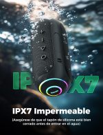 RIENOK Bluetooth Speaker Powerful 35W Tweeter and Woofer Bluetooth 5.3 Waterproof IPX7 Portable Wireless Stereo Pairing Supports TF Card, AUX - Imagen 3