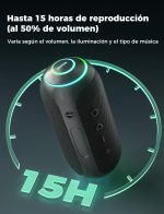RIENOK Bluetooth Speaker Powerful 35W Tweeter and Woofer Bluetooth 5.3 Waterproof IPX7 Portable Wireless Stereo Pairing Supports TF Card, AUX - Imagen 4