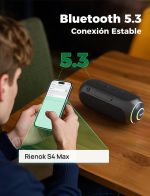 RIENOK Bluetooth Speaker Powerful 35W Tweeter and Woofer Bluetooth 5.3 Waterproof IPX7 Portable Wireless Stereo Pairing Supports TF Card, AUX - Imagen 6