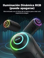 RIENOK Bluetooth Speaker Powerful 35W Tweeter and Woofer Bluetooth 5.3 Waterproof IPX7 Portable Wireless Stereo Pairing Supports TF Card, AUX - Imagen 7