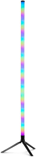 Fuzzix Starry 2 x RGB LED Tube Stand with 43 LEDs each, 1m Height, App Control and Remote Control, Sound Mode and Tripods Included for Parties and DJ - Imagen 3