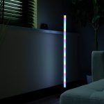 Fuzzix Starry 2 x RGB LED Tube Stand with 43 LEDs each, 1m Height, App Control and Remote Control, Sound Mode and Tripods Included for Parties and DJ - Imagen 4