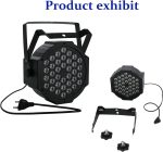 4 x Disco Lights – RGB 36 LED Pair of Stage Lights Light Party Lights DMX512 Stage Lighting with Sound Activation Remote Control Mode for Disco DJ Parties Bar Weddings Christmas - Imagen 3