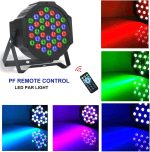 4 x Disco Lights – RGB 36 LED Pair of Stage Lights Light Party Lights DMX512 Stage Lighting with Sound Activation Remote Control Mode for Disco DJ Parties Bar Weddings Christmas - Imagen 4