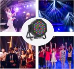 4 x Disco Lights – RGB 36 LED Pair of Stage Lights Light Party Lights DMX512 Stage Lighting with Sound Activation Remote Control Mode for Disco DJ Parties Bar Weddings Christmas - Imagen 6