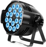 U`King 18 x 15W RGBW Par Spotlight 4 in 1 LED, Stage Light for Stage Lighting with DMX 8CH for Stage Lighting, Party, Night Club, Compatible with Weddings