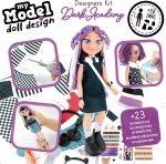 Educa - My Model Doll Design Dark Academy Fashion Style Kit to Become a Designer and Stylist. Craft for Kids Ages 6 (19827) - Imagen 3