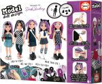 Educa - My Model Doll Design Dark Academy Fashion Style Kit to Become a Designer and Stylist. Craft for Kids Ages 6 (19827) - Imagen 4