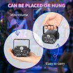 Disco Ball, Music Controlled Disco Light, Party Light, 60 Different Patterns, Strobe Effect, Party Light with Remote Control and 2M USB - Imagen 4