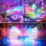 Disco Ball, Music Controlled Disco Light, Party Light, 60 Different Patterns, Strobe Effect, Party Light with Remote Control and 2M USB - Imagen 5