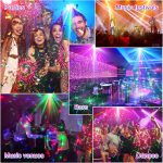 Disco Ball, Music Controlled Disco Light, Party Light, 60 Different Patterns, Strobe Effect, Party Light with Remote Control and 2M USB - Imagen 8