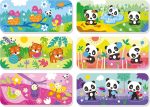 Educa - Order the Series with the Panda Bimba | Children's Educational Game with 6 tiles and nestable to stimulate Fine Motor Skills, Logical Reasoning and Cognitive Development (19713). - Imagen 3