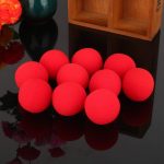 Zerodis 10 Red Sponge Balls, Lightweight Magic Foam Balls Magic Sponge Balls 4.5cm Soft Sponge Balls for Close-Ups, Magic Street Classical Comedy Prop Tricks - Imagen 7