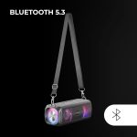 Mars Gaming MSB-XT, Portable Speaker + Sound Bar 2in1, Dynamic RGB Lighting, 4 Drivers 20W Sound System, Bluetooth 5.3 Speaker + AUX/MicroSD/USB/FM Radio, Black - Imagen 4