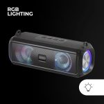Mars Gaming MSB-XT, Portable Speaker + Sound Bar 2in1, Dynamic RGB Lighting, 4 Drivers 20W Sound System, Bluetooth 5.3 Speaker + AUX/MicroSD/USB/FM Radio, Black - Imagen 5