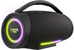 Vieta Pro Powerful 150W Waterproof Bluetooth Speaker, 15H Battery, Built-in Microphone, Portable TWS Large Speaker, Aux-In, USB-C and LED Lights. Portable Speaker Thunder 2