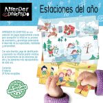 Educa - I learn The Seasons | Learning is Fun | Educational toy children 3 years to learn to identify elements of each season. 24 nestable (19289) - Imagen 3