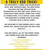 ODD Packet Trick (Gimmicks and Online Instructions) by Vinny Sagoo - Tricks with Cards - Magic Tricks and Props - Imagen 4