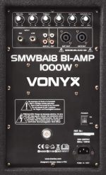 Vonyx 2.1 Full Set Live 1600W - SMWBA18 18" Active Subwoofer + 2 SL12 12" Speakers - Integrated Amplifier - Powerful Professional Sound - Includes Cables - Ideal for Events, DJs and Parties - Imagen 6