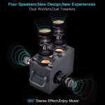 Powerful Bluetooth Speaker 60W (80W Peak) with Dual Subwoofer and Deep Bass, Portable Bluetooth Speakers with 100ft Wireless Connection, Ideal for Travel and Parties - Imagen 3