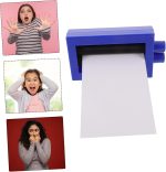 Toyvian 1 Juego Máquina de Imprimir Dinero Juguete de Trucos Realista para Espectáculos Infantiles la Creatividad y Diversión Incluye Blancas para - Imagen 8