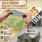 Melee Mats DND Map Starter Kit - 22" x 26", Double Sided, Wet/Dry Erase Battleground Grid - Ultimate Tabletop Game Experience with Accessories - Imagen 5