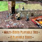 Melee Mats DND Map Starter Kit - 22" x 26", Double Sided, Wet/Dry Erase Battleground Grid - Ultimate Tabletop Game Experience with Accessories - Imagen 7