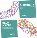 Toddmomy 2 Cestas De Flores Flexibles Bucles Mágicos Para Trucos Infantiles Juguete Mágico Con Bucles Transformadores Para Desarrollar La Imaginación Y Las Habilidades - Imagen 3