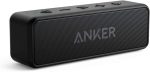 Soundcore Anker 2 Portable Bluetooth Speaker with 12W Stereo Sound, BassUp, IPX7 Waterproof, 24 Hours Playback, Wireless Stereo Pairing, for Home, Outdoor and Travel
