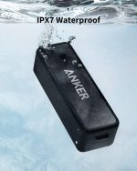 Soundcore Anker 2 Portable Bluetooth Speaker with 12W Stereo Sound, BassUp, IPX7 Waterproof, 24 Hours Playback, Wireless Stereo Pairing, for Home, Outdoor and Travel - Imagen 5