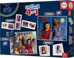 Educa - Superpack Wish, Children's Board Games such as Domino, Identic and 2 Puzzles of 25 and 50 Pieces. Multiple Game Possibilities to Play Alone or Accompany. Ages 3 (19743) - Imagen 5