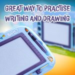 Bluey Magic Boards for Kids, Magnetic Children's Whiteboard, Erasable Drawing Board with Pencil and Stamps - Imagen 5