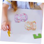 Toddmomy 2pcs Transformable Metal Hoop Toys Magic Loops for Kids Tricks Stress Wire Toy for Developing Imagination and Skills - Imagen 6