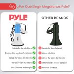Pyle MPA, Speaker, Portable, 50V, Siren, Volume Control, Ideal for Coaches, Police, Football, Baseball, Indoor, Outdoor - Imagen 4