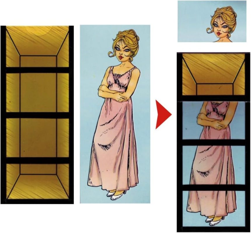Lady illusion with explanatory video for your easy understanding Collectible Magic Tricks