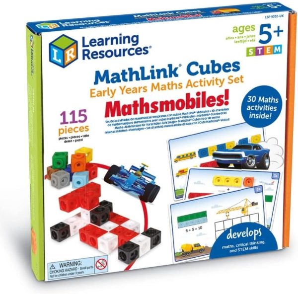 Learning Resources Early Math Activity Set: Math Mobiles, 5+ Years