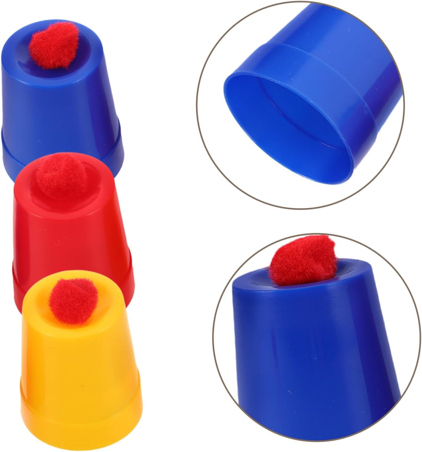TOYANDONA 10 Sets of Trick Accessories Cups for Tricks Cups and Balls for Magicians Accessories for Wizards Party Accessories for Magicians Accessories for Magicians - Imagen 8