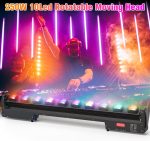 10 x 25 W Wall Washer LED RGBW LED Stage Light Strobe Lighting Effects for DJ, Bar, Party, Disco, Wedding, Halloween, Christmas, 1 Piece - Imagen 3
