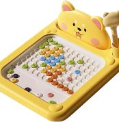 Genérico Pizarra Magnética De Dibujos | Pizarra Magnética de Dibujo para Niños Pequeños con Lápiz,Juguete De Viaje Educativo Preescolar para Niños Y Niñas De 2 A 5 Años, Niñas Pequeños