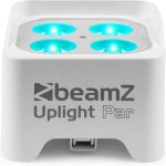 BeamZ BBP90W – Set of 2 RGB-UV LED spotlights with rechargeable battery, DMX and remote control, autonomy up to 20h, fast charge 3h, RJ45 connection, 0-100% dimmable, compact and portable - Imagen 4