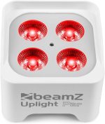 BeamZ BBP90W – Set of 2 RGB-UV LED spotlights with rechargeable battery, DMX and remote control, autonomy up to 20h, fast charge 3h, RJ45 connection, 0-100% dimmable, compact and portable - Imagen 5