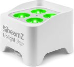 BeamZ BBP90W – Set of 2 RGB-UV LED spotlights with rechargeable battery, DMX and remote control, autonomy up to 20h, fast charge 3h, RJ45 connection, 0-100% dimmable, compact and portable - Imagen 6