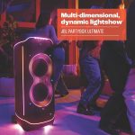 JBL PartyBox Ultimate Portable Party Speaker with JBL Original Pro Sound, Splashproof to IPX4, Multi-Dimensional Light Effects, Black - Imagen 3