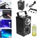 Générique Ibiza Light Set - Strobe, Astro Derby, Smoking Machine, LED, RGB, Night FOGGY-ASTRO, Party Gift - Imagen 4