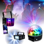 Générique Ibiza Light Set - Strobe, Astro Derby, Smoking Machine, LED, RGB, Night FOGGY-ASTRO, Party Gift - Imagen 5