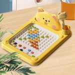 Tablero Magnético de Puntos | Tablero Magnético de Viaje con Bolígrafo para Niños Pequeños,Juguetes Educativos Interactivos para Niños De 2 A 5 Años - para Y Niñas Pequeños - Imagen 9