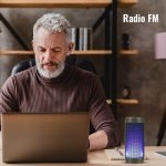 Powerful Portable Bluetooth Speaker with LED Light 5 Modes Wireless Bluetooth Speakers USB Rechargeable Supports TF Card/USB Memory 32G Portable Stereo Speaker, Green - Imagen 13