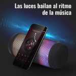 Powerful Portable Bluetooth Speaker with LED Light 5 Modes Wireless Bluetooth Speakers USB Rechargeable Supports TF Card/USB Memory 32G Portable Stereo Speaker, Green - Imagen 15
