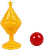 Sun and Moon Glass Magic Trick - Disappearing Egg Illusion PVC Material Magic Magician Accessory 4x11cm - Imagen 3