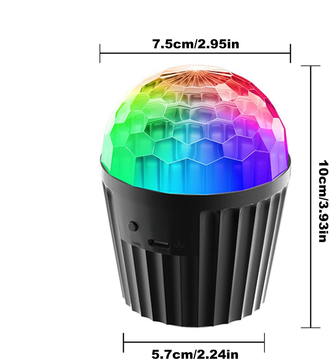 LED Stage Lights with Remote | LED Dance Lights, Disco Ball Lamp for Dance Party Decorations, Stage Atmosphere Lighting Device - Imagen 5